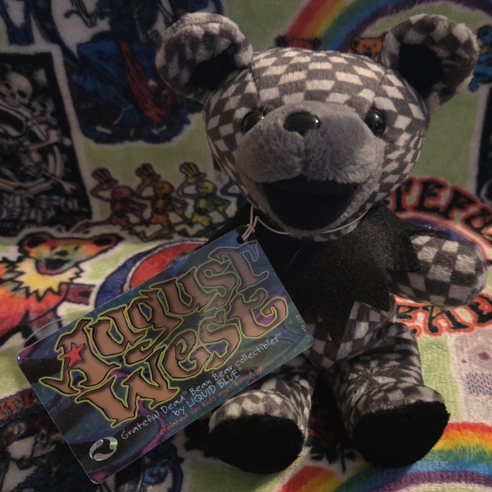 Grateful Dead Bear "August West" By Liquid Blue ~NWT~
